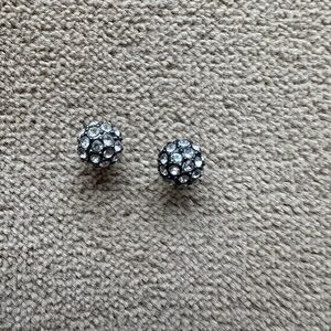 Stella and Dot Silver Stud Earrings